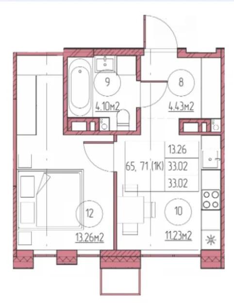 Продажа квартиры, Оренбург, улица 70 лет ВЛКСМ - Фото 11