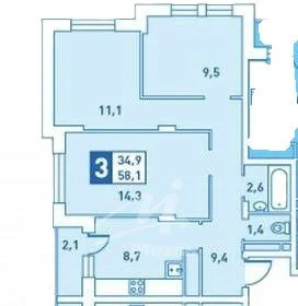Продажа квартиры, Химки, 10 - Фото 21