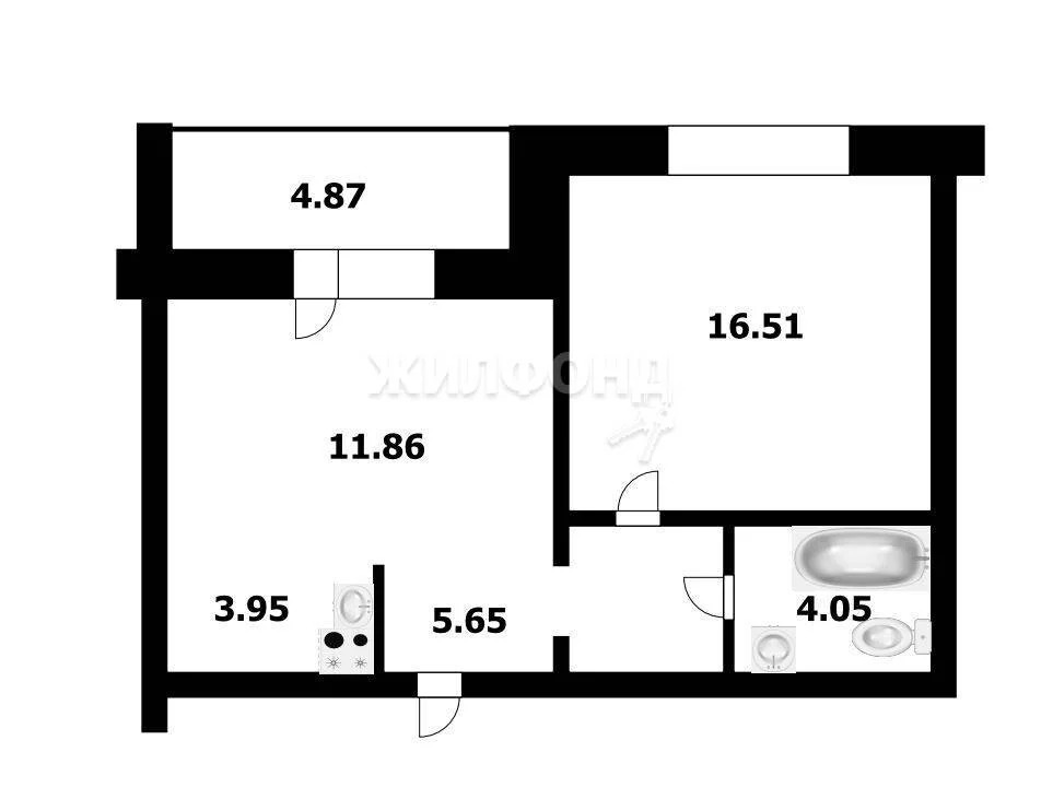 Продажа квартиры, Элитный, Новосибирский район, Фламинго - Фото 12