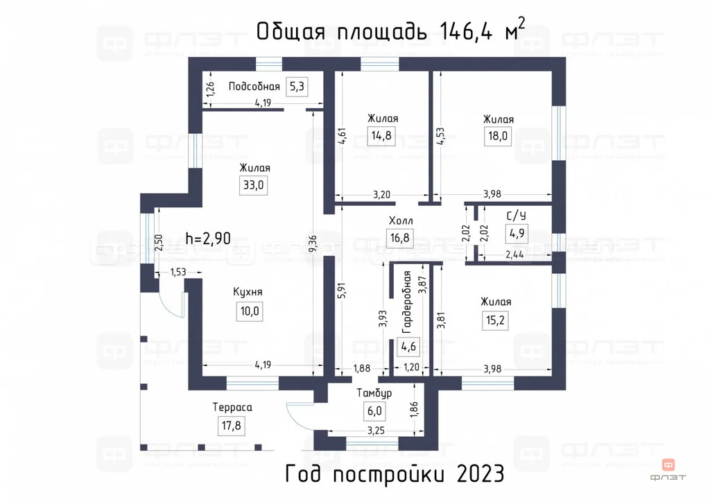 Продажа дома, Большие Кургузи, Зеленодольский район, ул. Марата ... - Фото 17