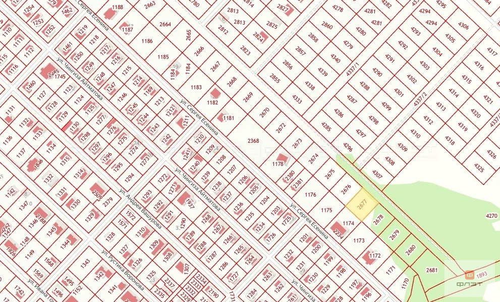 Продажа участка, Бима, Лаишевский район, ул. Сергея Есенина - Фото 0