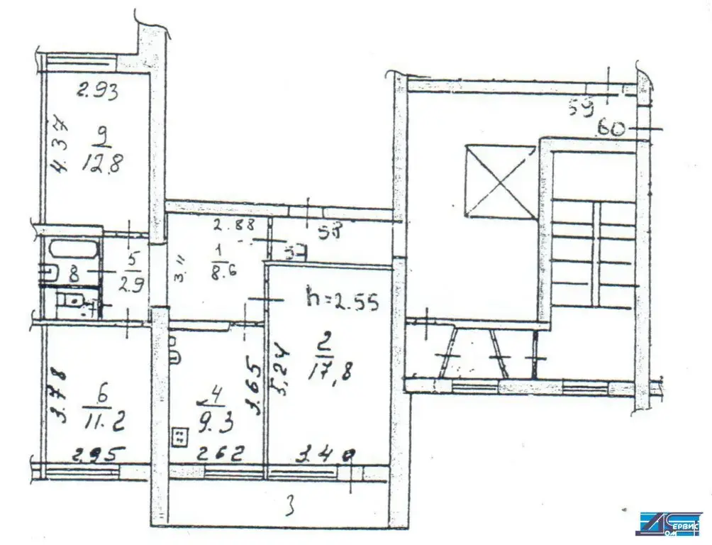 продается 3-х комнатная квартира - Фото 21