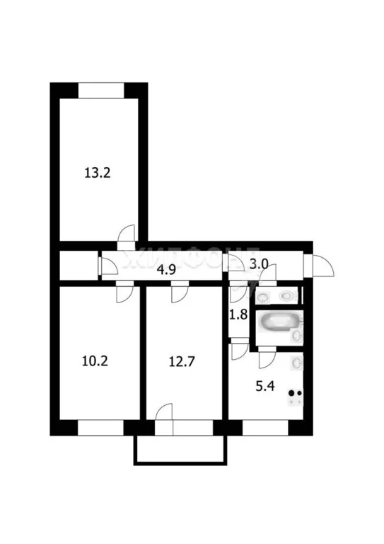 Продажа квартиры, Новосибирск, ул. Никитина - Фото 8