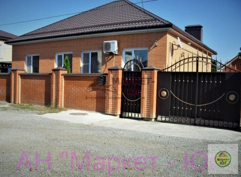 Продается новый кирпичный дом 180кв.м. в Абинске (ном. объекта: 6840) - Фото 0