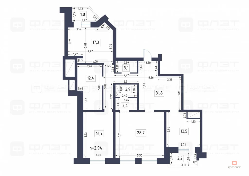 Продажа квартиры, Казань, ул. Шмидта - Фото 58