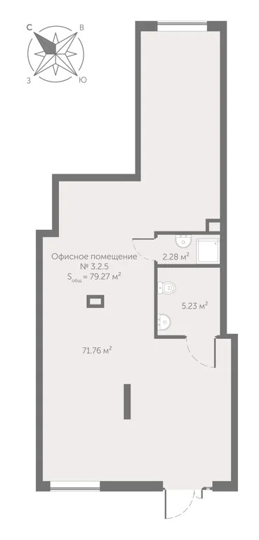 Продается ПСН 79.27 м2 - Фото 1