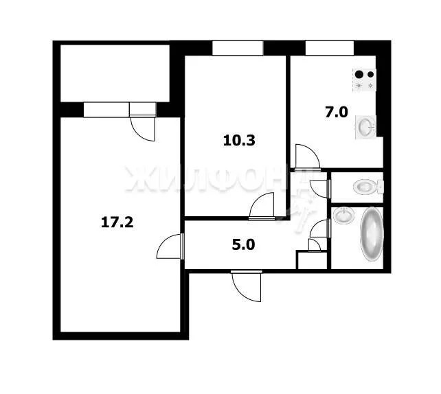 Продажа квартиры, Новосибирск, ул. Ударная - Фото 2