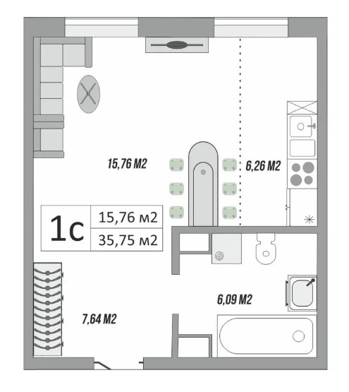 Продажа квартиры, Оренбург, ул. Яицкая - Фото 14
