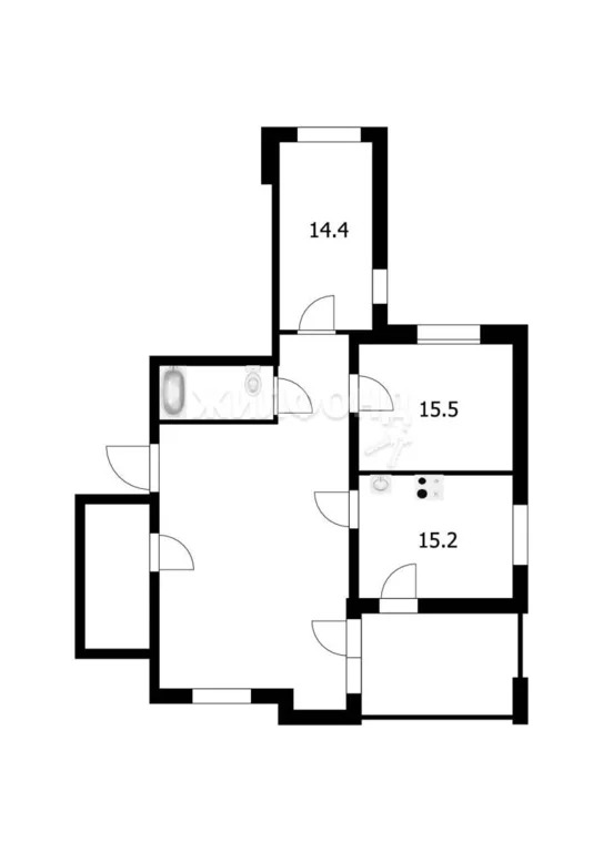 Продажа квартиры, Новосибирск, ул. Дуси Ковальчук - Фото 18