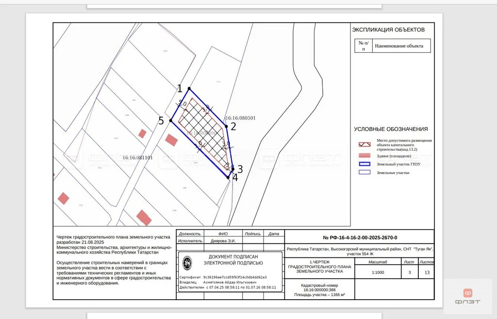 Продажа участка, Высокогорский район - Фото 4