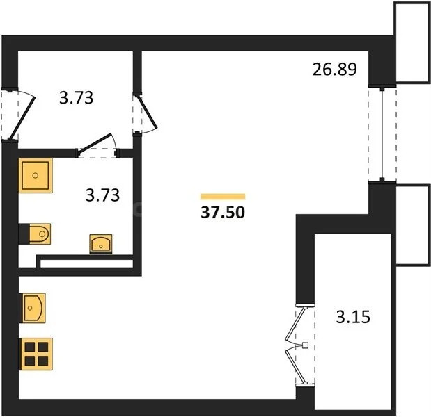 Продажа квартиры в новостройке, Севастополь, ул. Мате Залки - Фото 1