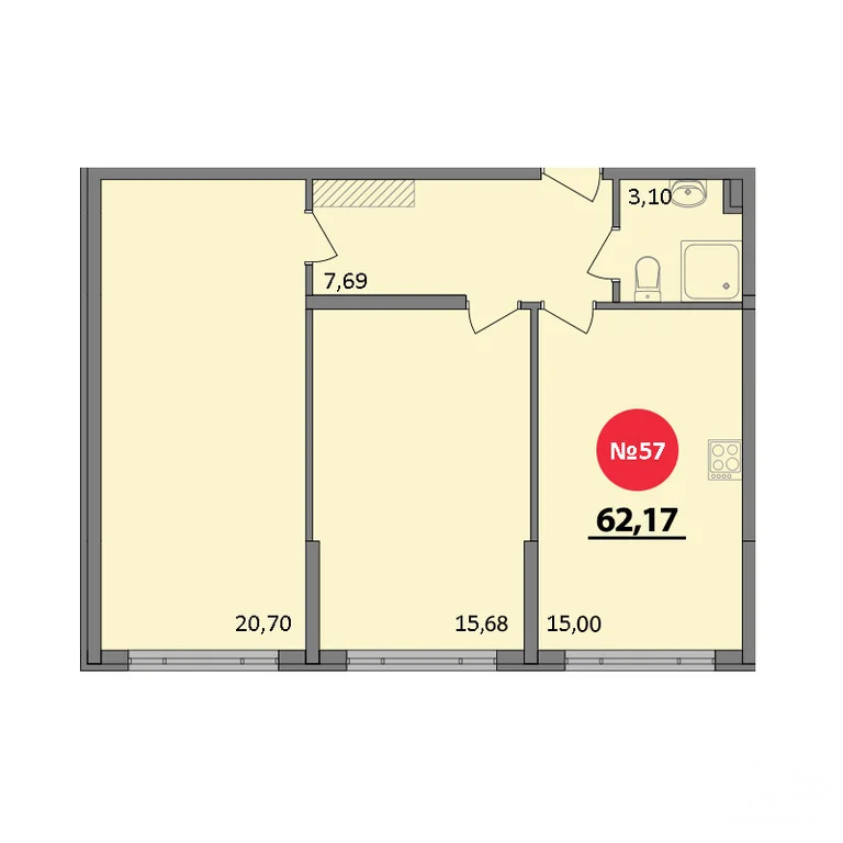 Продажа квартиры в новостройке, Черноморское, Черноморский район, ул. ... - Фото 1