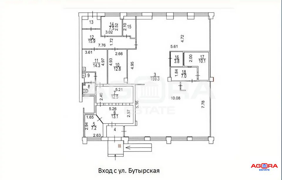 Аренда псн, м. Дмитровская, Бутырская ул, 76 стр. 1 - Фото 11