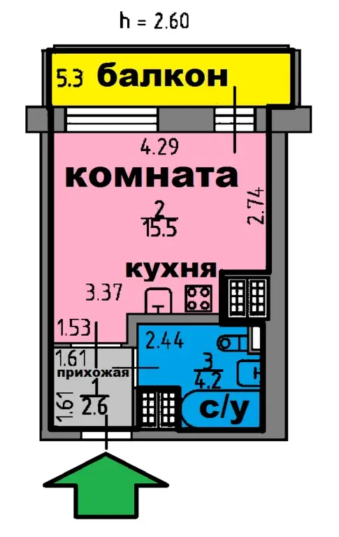 животные + /  временная регистрация + / дети + / духовка / посудомойка - Фото 3