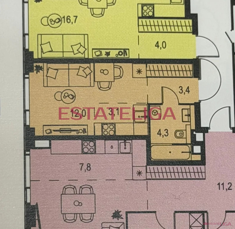 Продажа квартиры, ул. Озерная - Фото 1