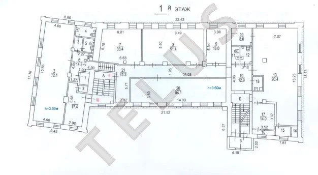 м. Павелецкая, 1-й Кожевнический пер., 2563 м2, Здание (ном. объекта: ... - Фото 12