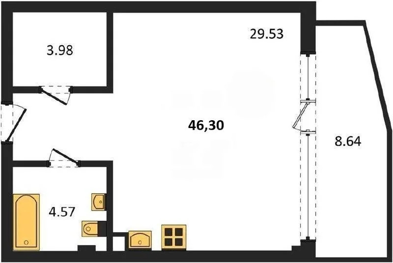 Продажа квартиры в новостройке, Севастополь, ул. Летчиков - Фото 1