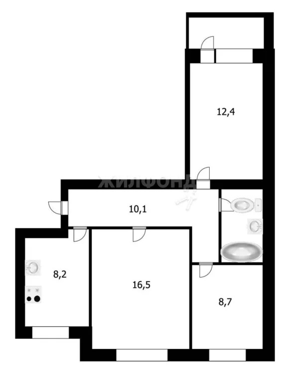 Продажа квартиры, Новосибирск, Сибиряков-Гвардейцев пл. - Фото 13