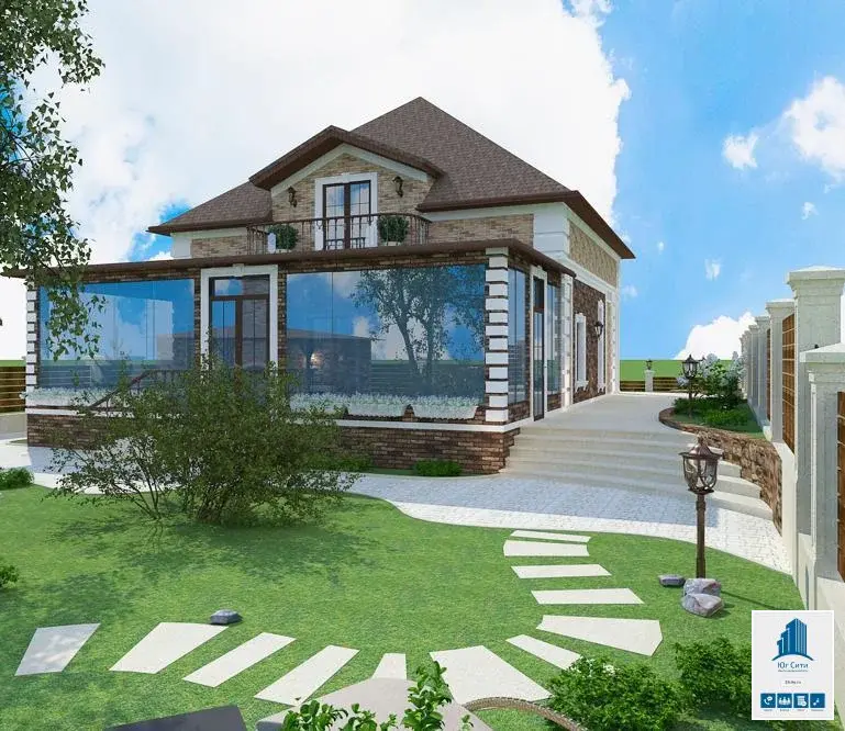 Дом в п. Индустриальном . - Фото 1