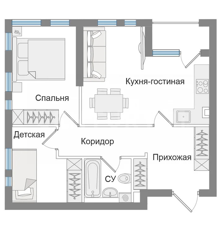 Продажа квартиры, Лихачёва проспект - Фото 17