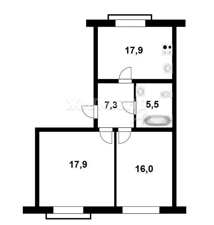 Продажа квартиры, Ложок, Новосибирский район, Тесла - Фото 28