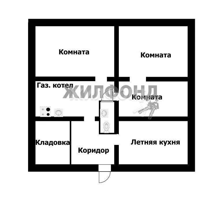 Продажа дома, Новосибирск, ул. Зеленхозовская - Фото 1