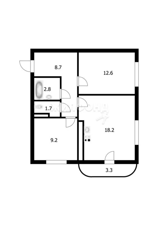 Продажа квартиры, Новосибирск, ул. Немировича-Данченко - Фото 18