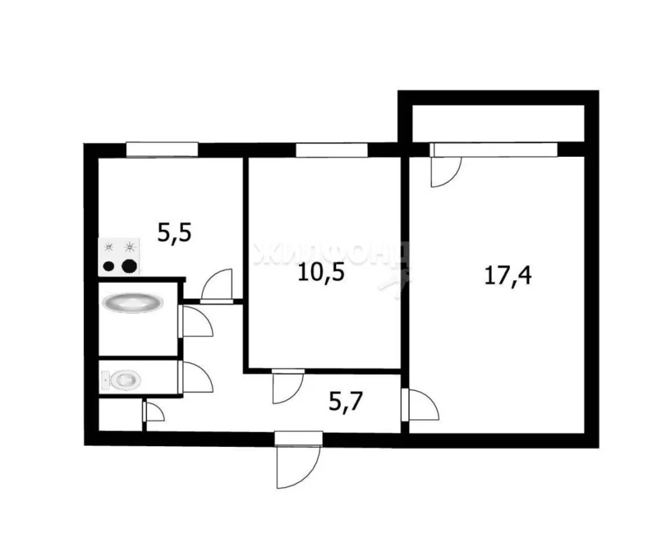 Продажа квартиры, Новосибирск, ул. Дачная - Фото 0