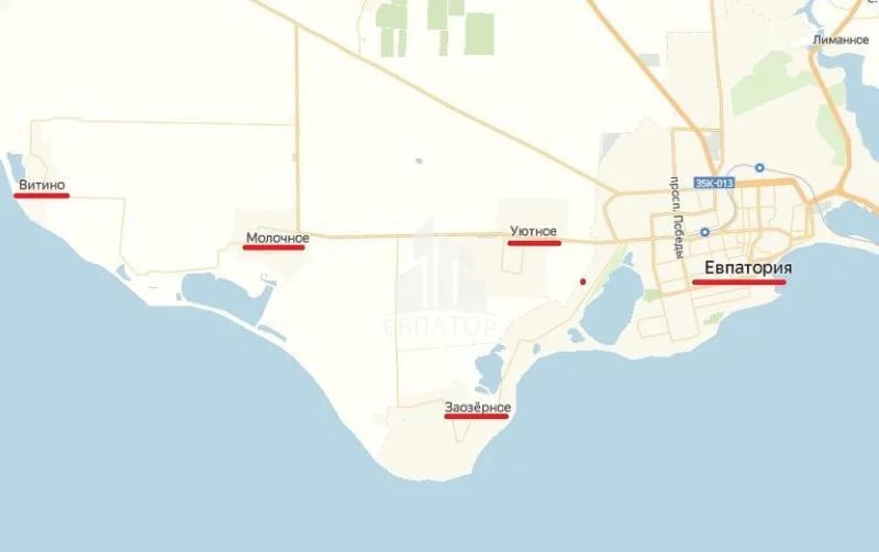 Евпатория саки на завтра. Витино Крым на карте. Крым молочное на карте Крыма. Молочное Крым на карте.