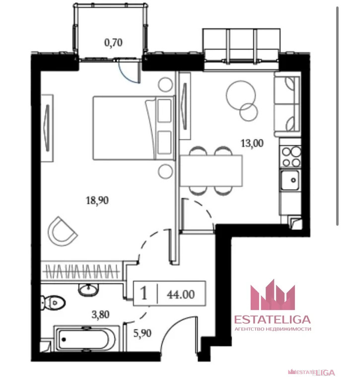 Продажа квартиры, Андропова пр-кт. - Фото 1