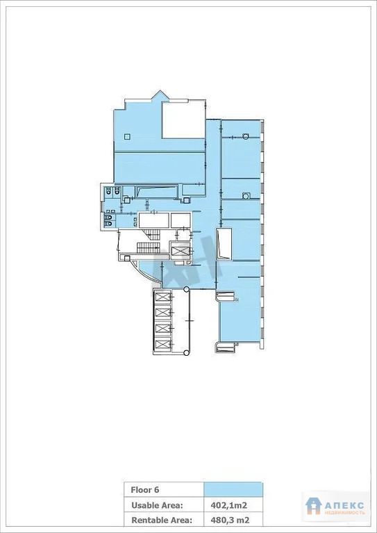 Аренда офиса 480 м2 м. Университет в торговом центре в Раменки - Фото 0