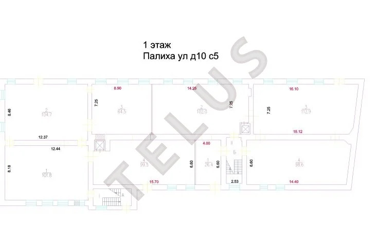 м Менделеевская, ул Палиха, 2892 м2, Здание (ном. объекта: 8053) - Фото 14