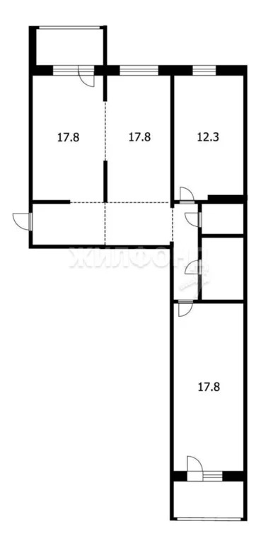 Продажа квартиры, Новосибирск, Кирова пл. - Фото 19