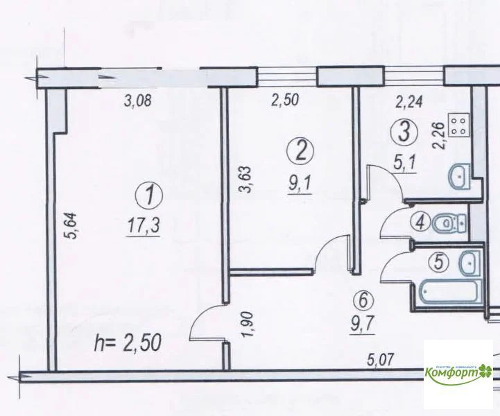 Продажа квартиры, Дубовая Роща, Раменский район, ул. Новая - Фото 8