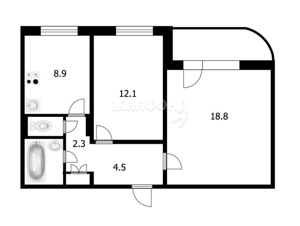 Продажа квартиры, Новосибирск, ул. Троллейная - Фото 15