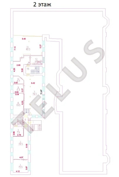 м.Маяковская, ул.1-я Тверская-Ямская, 982 м2, Здание (ном. объекта: ... - Фото 6