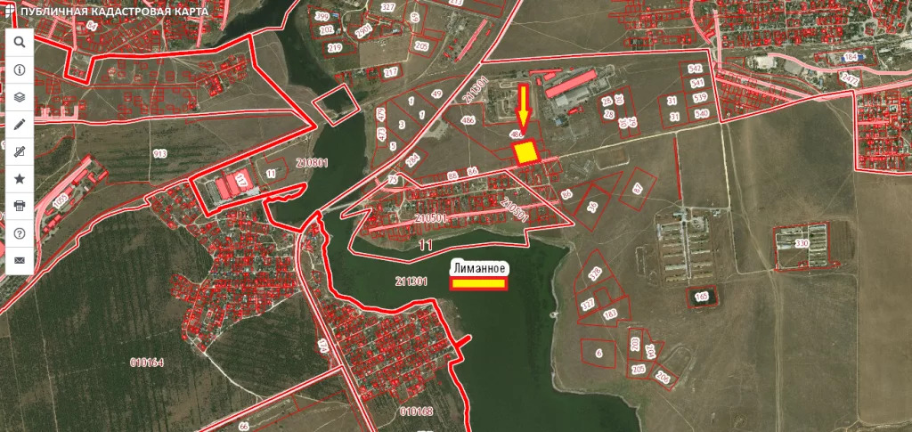 Публичная кадастровая карта крыма сакский район