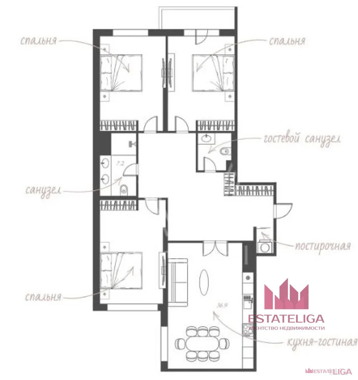 Продажа квартиры, Казарменный пер. - Фото 2