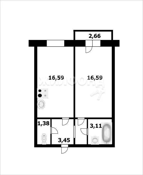 Продажа квартиры, Новосибирск, Татьяны Снежиной - Фото 12