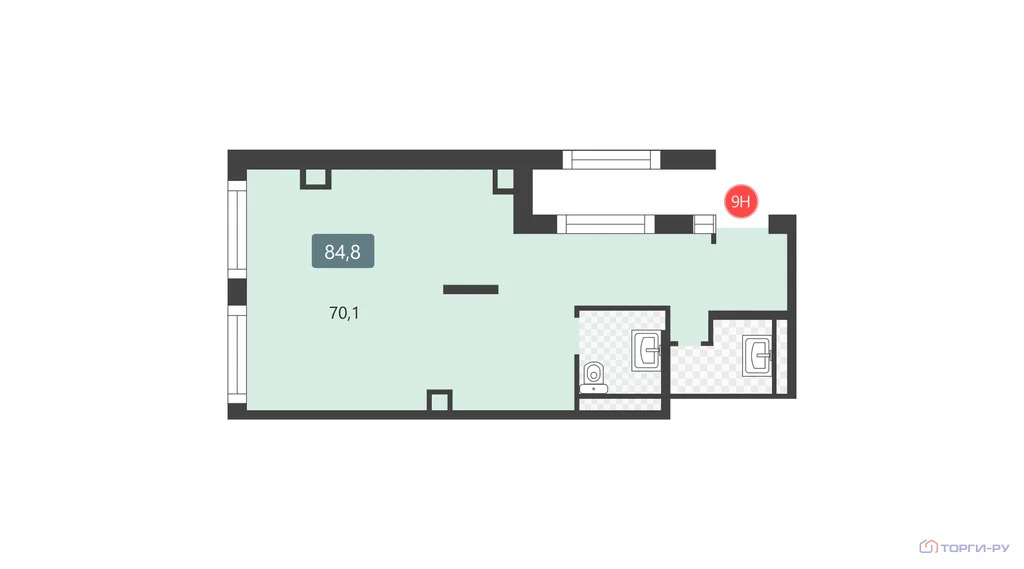 Продажа торгового помещения, ул. Клинская - Фото 5