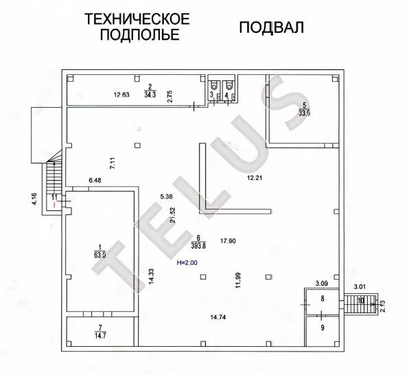 м. Печатники, ул. Гурьянова, 1201 м2, "Продажа торгового помещения" ... - Фото 12