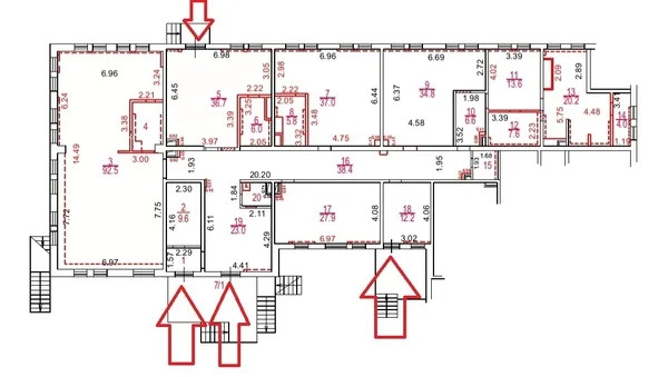 Продам коммерческое помещение 401 м2, Народного Ополчения ул, 11, М... - Фото 16