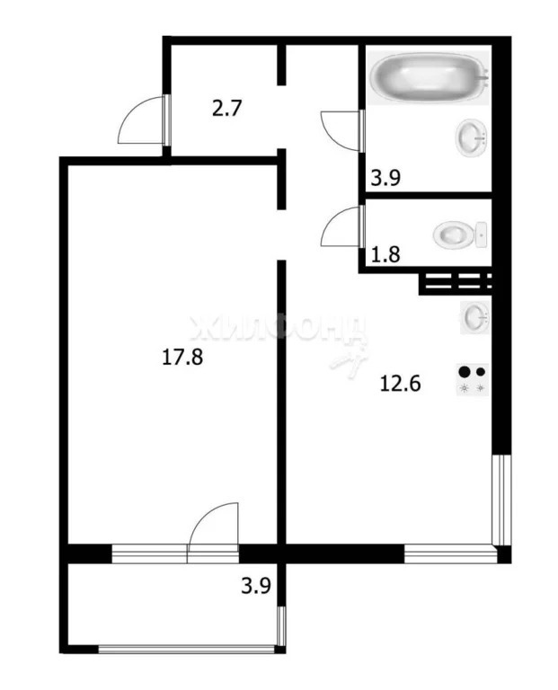 Продажа квартиры, Чистополье, Коченевский район, ул. Набережная - Фото 21