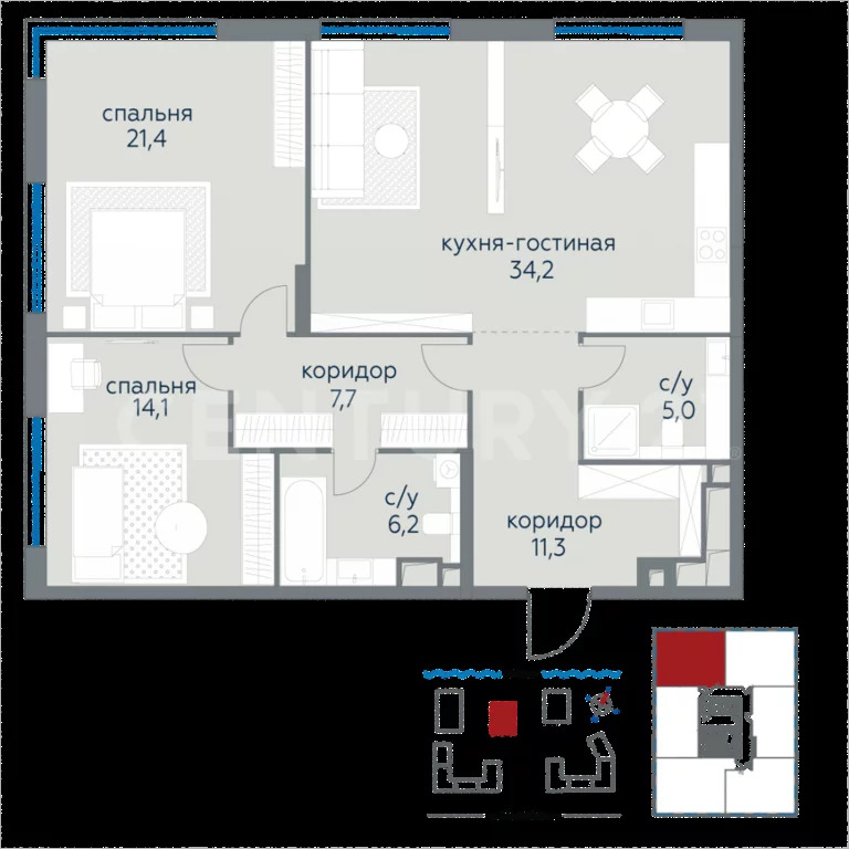 Продажа квартиры в новостройке, м. Терехово, ул. Нижние Мневники - Фото 0