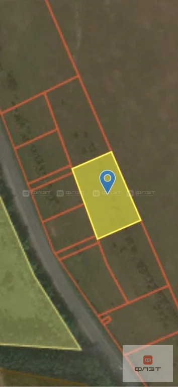 Продажа участка, Озерный, Высокогорский район, ул. Дорожная - Фото 3