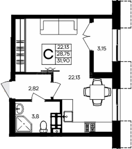 Продажа квартиры в новостройке, Севастополь, ул. Мате Залки - Фото 1