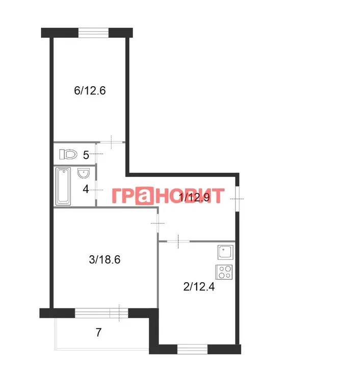 Продажа квартиры, Новосибирск, Виктора Уса - Фото 31