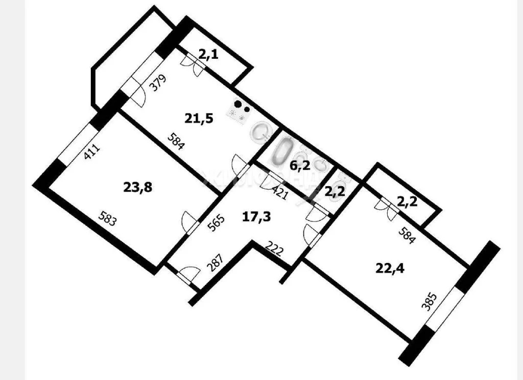 Продажа квартиры, Новосибирск, ул. Орджоникидзе - Фото 0