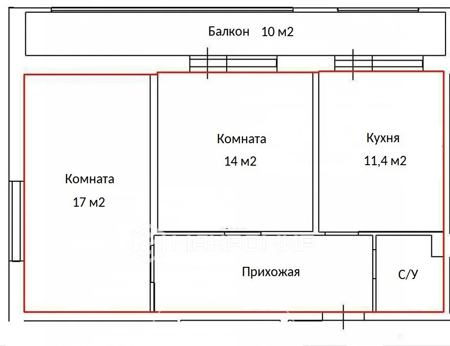 Продажа квартиры, Краснодар, им. Цезаря Куникова ул. - Фото 9
