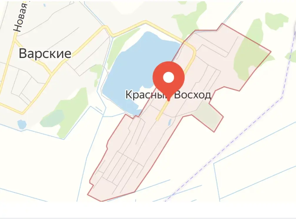 Красный восход карта